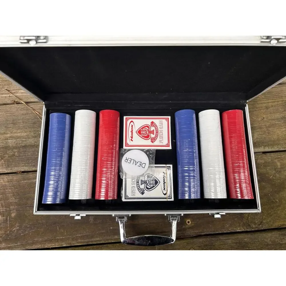 Regent Sports Poker Set – Complete Case & Unused Contents - Picture 2 of 8